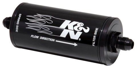 K&N 2in OD x 6in L 6AN 25 Micron In-Line Fuel/Oil Filter - 81-1000