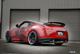 HKS 09-21 Nissan 370z Dual Hi-Power Ti. Tip Catback Exhaust (SUS304 NO COATING) - 32009-BN004