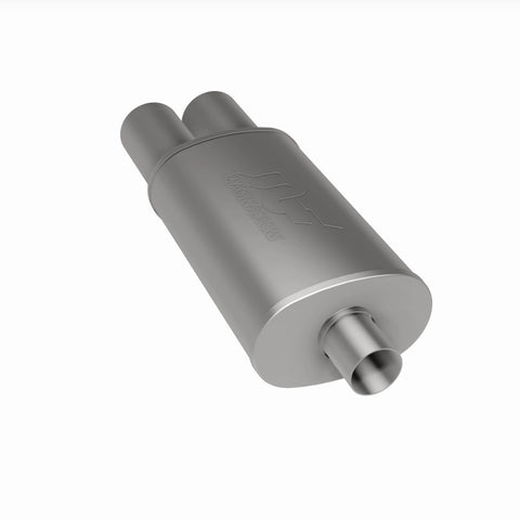 MagnaFlow Muffler W/Tip Mag SS 14X5X8 2.25/3. - 14816