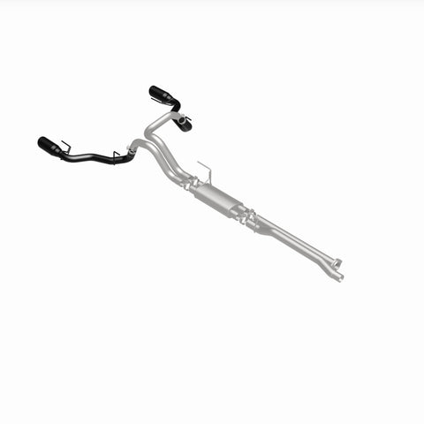 MagnaFlow SYS Cat-Back 2017 Ford F-150 Raptor 3.5L Dual Black Coated 3in Tips - 19350