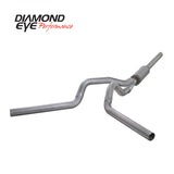 Diamond Eye KIT 4in CB MFLR RPLCMENT PIPE DUAL AL: 2004.5-2007.5 DODGE CUMMINS 600 - K4236A-RP