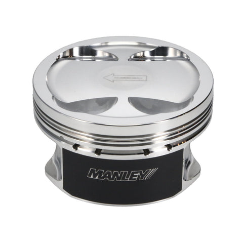 Manley 04+ Subaru WRX STi (EJ257) STD Stroke 99.5mm STD Bore 9.8:1 Dish Piston Set with Rings - 612100C-4