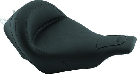 Mustang 97-07 Harley Electra Glide, Road Glide Harley Standard Touring Solo Seat - Black - 75353
