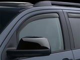 WeatherTech 07-21 Toyota Tundra Front Side Window Deflectors - Dark Smoke - 80450