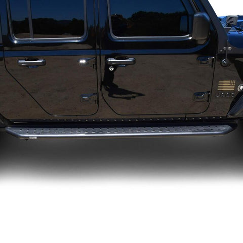 Westin 20-24 Jeep Gladiator Outlaw Running Board - Textured Black - 28-34165