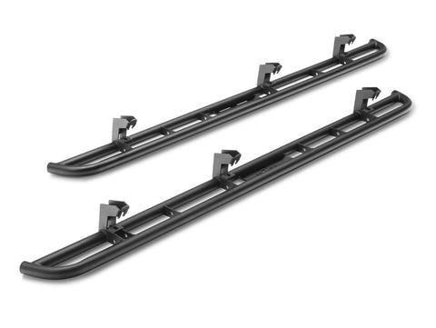 N-Fab RKR Rails 05-15 Toyota Tacoma Double Cab - Tex. Black - 1.75in - T054RKRCC
