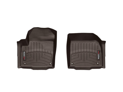 WeatherTech 2012+ Land Rover Range Rover Evoque Front FloorLiner - Cocoa - 474041