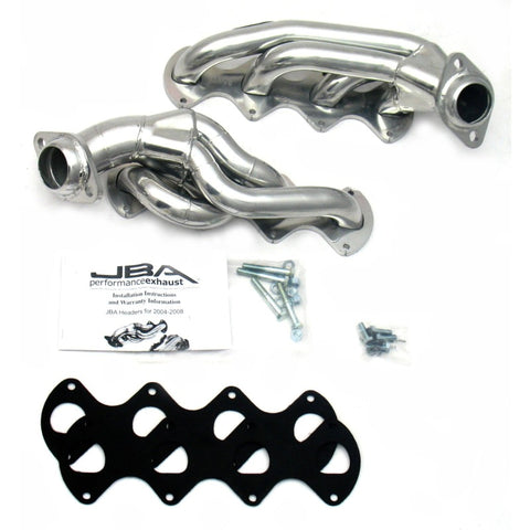 JBA 04-10 Ford F-150 5.4L 3V 1-5/8in Primary Raw 409SS Cat4Ward Header - 1676SJS