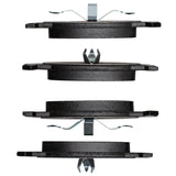 R1 1989-10 Plymouth Sundance Rear Semi Met Brake Pads - 2311-0512-00
