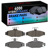 DFC 85-97 Pontiac Firebird Rear 4000 Hybridynamic Brake Pads - 4000-0413-00