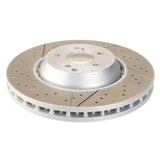 SHW 11-15 Mercedes-Benz C63 AMG 6.3L Front Drilled-Slotted Lightweight Brake Rotor (2124210512) - TFX49160