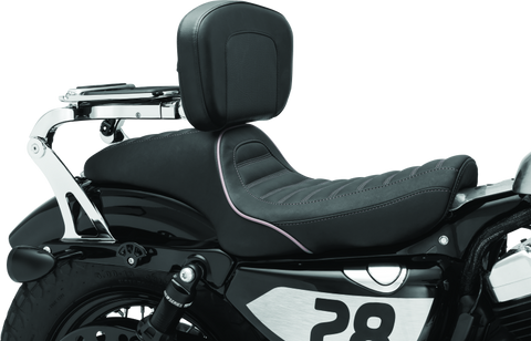 Kuryakyn Fixed Mounts Multi-Purpose Driver & Passenger Backrest 04-22 XL Models Chrome - 7097