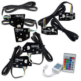 Oracle 19-21 RAM 1500 Headlight DRL Kit Projector LED - RGBW+A w/ Simple Controller - 1448-504