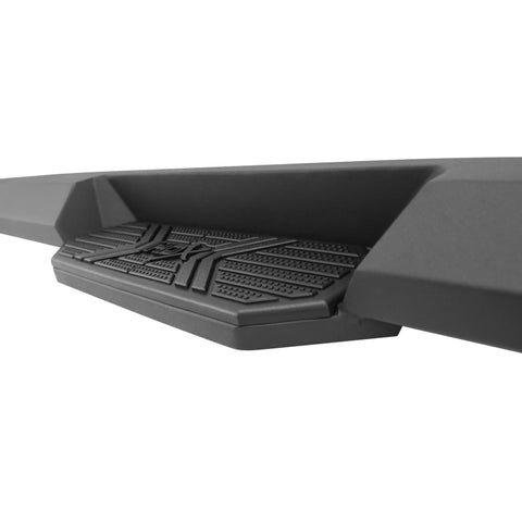 Westin/HDX 15-18 Chevrolet/GMC Colorado/Canyon Ext. Cab Xtreme Nerf Step Bars - Textured Black - 56-24005