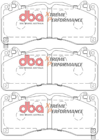 DBA 15-19 Ford Mustang GT (w/Performance Pkg/380mm Front Rotor) XP Performance Front Brake Pads - DB9021XP