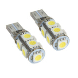Oracle T10 9 LED 3 Chip SMD Bulbs (Pair) - Cool White - 4804-001