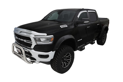 Bushwacker 09-18 Ram 1500 w/ 67.4in Fleetside Bed (Ex. R/T and Rebel) DRT Style Flares 4pc - Black - 50932-02