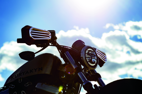 Kuryakyn Dillinger Handguards Silver - 6708