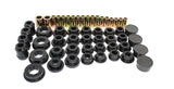 Energy Suspension 10-13 Nissan Altima Rear Control Arm Set - Black - 7.3124G