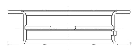 ACL Ford 351C .10 Oversized Race Main Bearing Set - CT-1 Coated - 5M1010HC-10