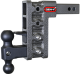 Gen-Y Mega Duty 2in Shank 7.5in Drop 1.5K TW 10K Hitch w/GH-031 Dual-Ball/GH-032 Pintle Lock - GH-324