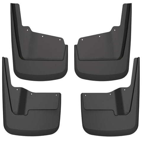 Husky Liners 20-23 GMC Sierra 2500/3500 HD (Excl. Dually) Front & Rear Mud Guards - Black - 58296