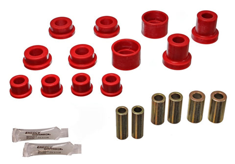 Energy Suspension 90-94 Mitsubishi Eclipse AWD Red Rear Control Arm Bushing Set - 5.3113R