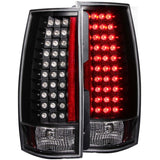 ANZO 2007-2014 Chevrolet Suburban LED Taillights Black G4 - 311142