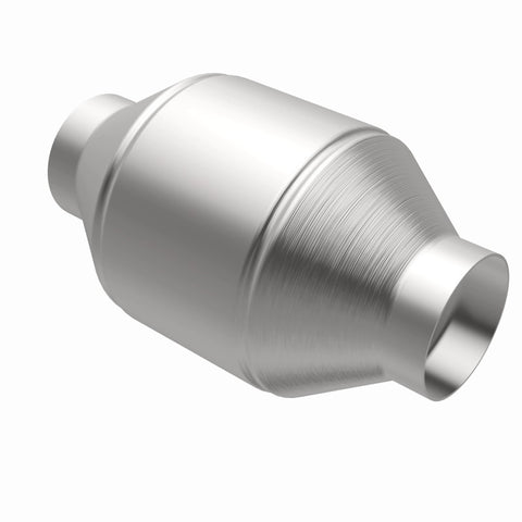 MagnaFlow Univ Cat Conv 2.5in Inlet/Outlet Center/Center Round 3in Body L x 5in W x 8.75in Overall L - 51656