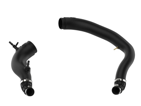 aFe 15-16 Ford F150 V6 3.5L Turbo Inlet Pipes - Black - 59-20006