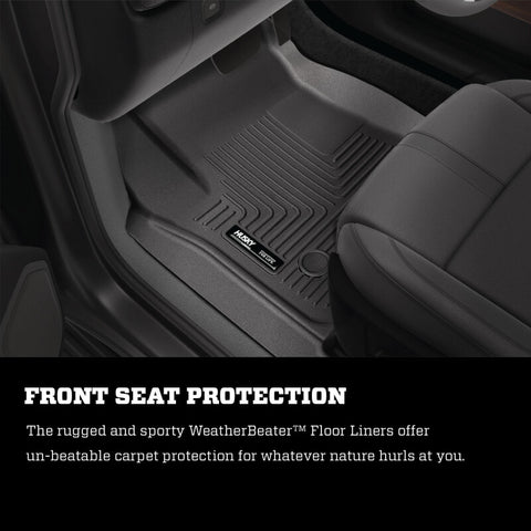 Husky Liners 07-14 Cadillac Escalade ESV/EXT Weatherbeater Tan Front Floor Liners - 18203