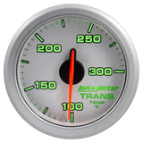 Autometer Airdrive 2-1/6in Trans Temperature Gauge 100-300 Degrees F - Silver - 9157-UL