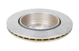 DBA 05-09 Chrysler 300 C Rear Gold Cross Drilled & Slotted KP Street Series Rotor - DBA2439X