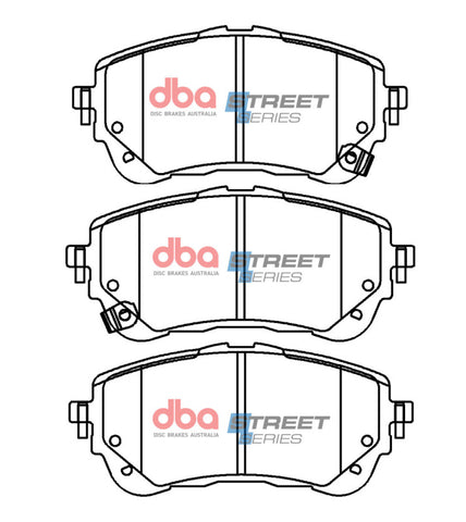 DBA 2019+ Toyota Corolla (ZRE211/ZWE211) Street Series Front Brake Pads - DB15136SS