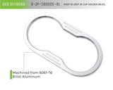 DV8 Offroad 2007-2018 Jeep JK Cup Holder Bezel - D-JP-180005-BL