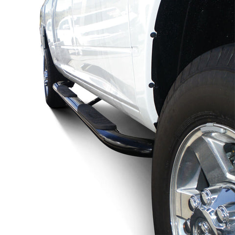 Westin 2010-2018 Dodge/Ram 25/3500 Mega Cab Platinum 4 Oval Nerf Step Bars - Black - 21-3575