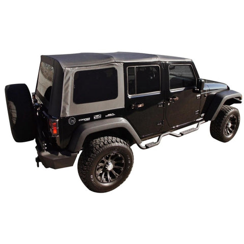 Rampage 2007-2009 Jeep Wrangler(JK) OEM Replacement Top - Black Diamond - 99935