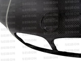 Seibon 7/99-5/02 BMW 3 Series 2dr (E46) OEM-Style Carbon Fiber Hood - HD9902BMWE462D-OE