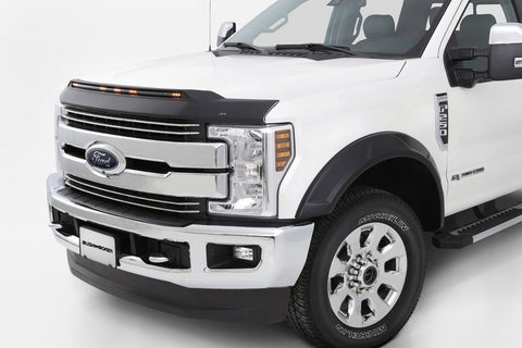 Bushwacker 17-19 Ford F-250 Super Duty w/ 81.8in Bed DRT Style Flares 4pc - Black - 20951-02