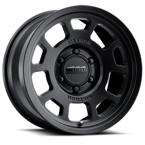 Method MR705 17x8.5 0mm Offset 5x5 71.5mm CB Matte Black Wheel - MR70578550500