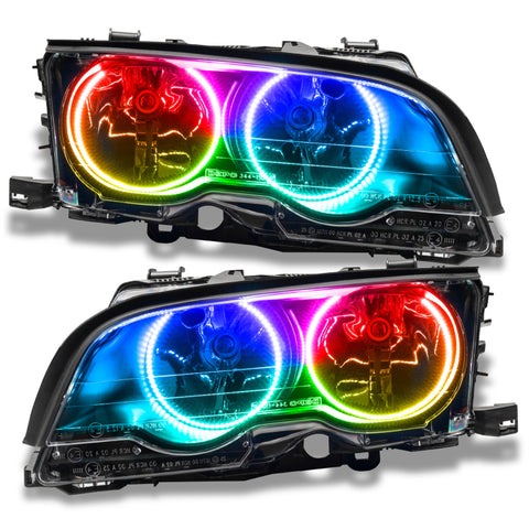 Oracle 99-01 BMW 3 Series Coupe HL - (Halogen) - ColorSHIFT w/o Controller - 8113-334