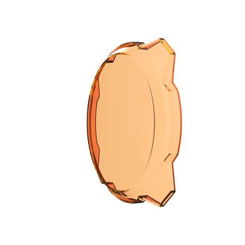 KC HiLiTES 6in. Hard Shield/Cover for Gravity Pro6 LED Lights (Single) - Amber - 5112