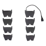 R1 17-22 Audi TT Quattro RS Front Euro Ceramic Brake Pads - 2600-2099-10