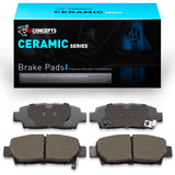 R1 95-99 Toyota Avalon Hybrid Rear Ceramic Brake Pads - 2310-0672-00