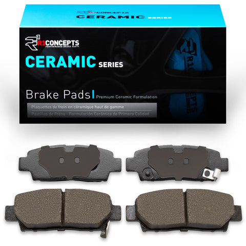 R1 95-99 Toyota Avalon Hybrid Rear Ceramic Brake Pads - 2310-0672-00