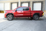 RealTruck 19-25 Chevy Silverado 1500 CC 4dr VoltStep Electric Running Board Kit - Bedliner Coating - 20404887T