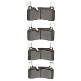 R1 11-15 Mercedes-Benz Sls AMG Rear Track/Street Brake Pads - 2000-1607-00