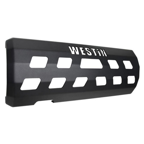 Westin 18-22 Jeep Wrangler JL (Excl. 4xe) Muffler Skid Plate - Tex. Blk - 42-21105