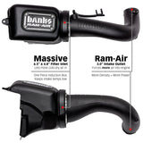 Banks Power 18-21 Jeep 2.0L Turbo Wrangler (JL) Dry Filter Ram-Air Intake System - 41844-D