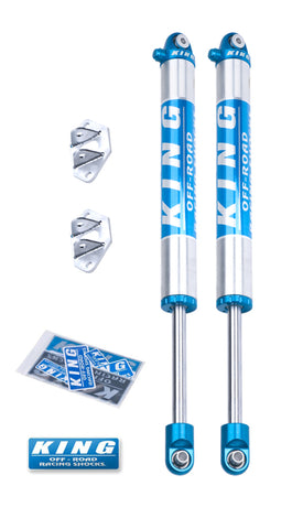 King Shocks 07-18 Jeep Wrangler JK Rear 2.0 Dia Internal Reservoir Shock 6in Lift (Pair) - 20001-205
